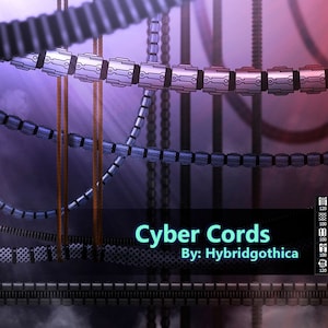 Cyber-Kordeln | Photoshop Pinsel | Kreativ