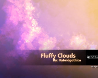 Fluffy Clouds | Photoshop Brushes | Creative