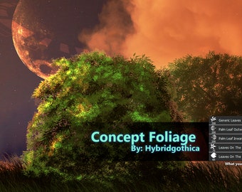 Concept Foliage | Photoshop Brushes | Creative