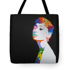Audrey Hepburn Art bag