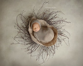 Ababa Baby Gefilzte WRAPS Neugeborenen Fotografie Requisiten, Gefilzte Schichten, Merino Wraps