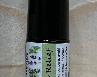 SHINGLES RELIEF Essential Oil Blend Rollerball Roll On READY To Use