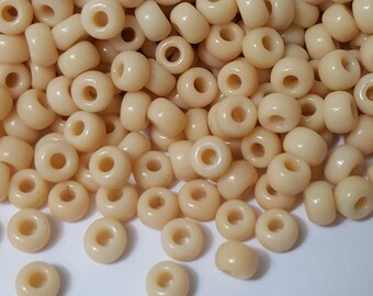 6/0 Miyuki Opaque Pear #493 Rocaille Seed Beads, 20 Grams