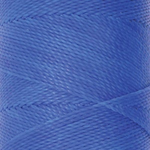 1mm Brazilian Waxed Twisted Knot-It Cord, 144 Metres - Blue