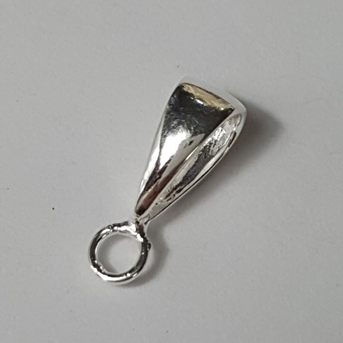 925 Stamped Sterling Silver Pendant Bails with Forward Facing Etsy