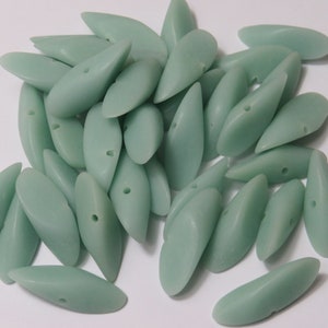 26x9mm Resin Propeller Shaped Beads, 10 Pcs - Select Colour