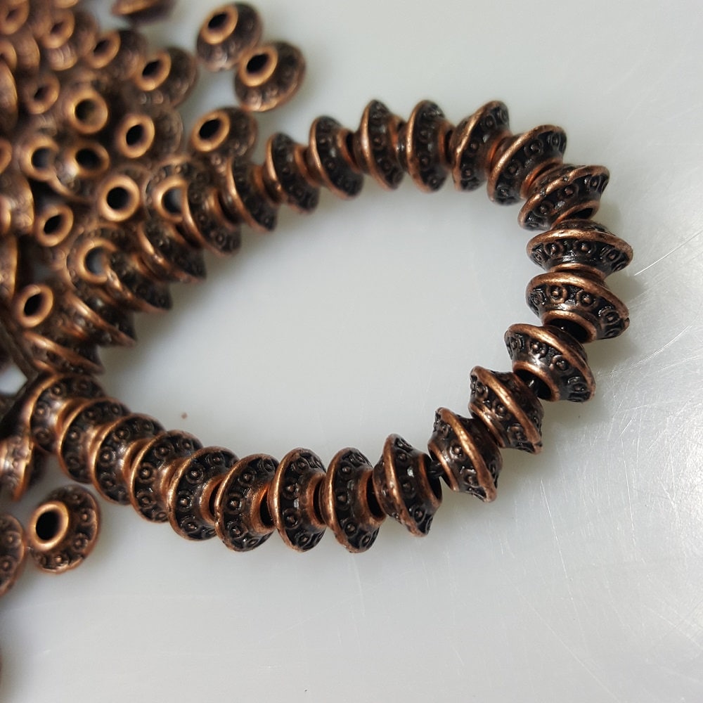 50 O 100 Perline Rondelle Da 6 Mm - Crystal AB - Italia - Foto 4