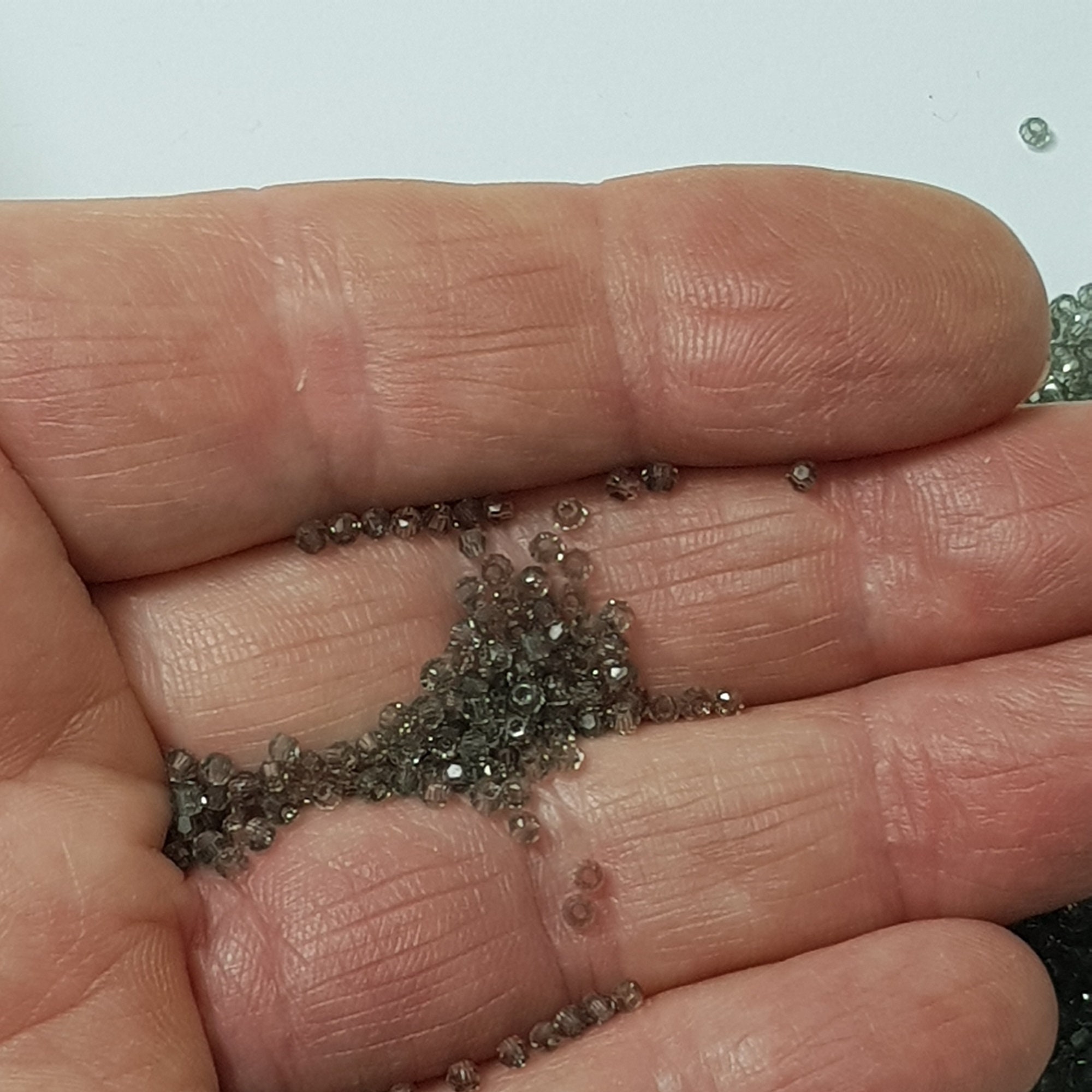 2mm Swarovski 5000 Round Beads, Black Diamond - 100 Pcs - Etsy