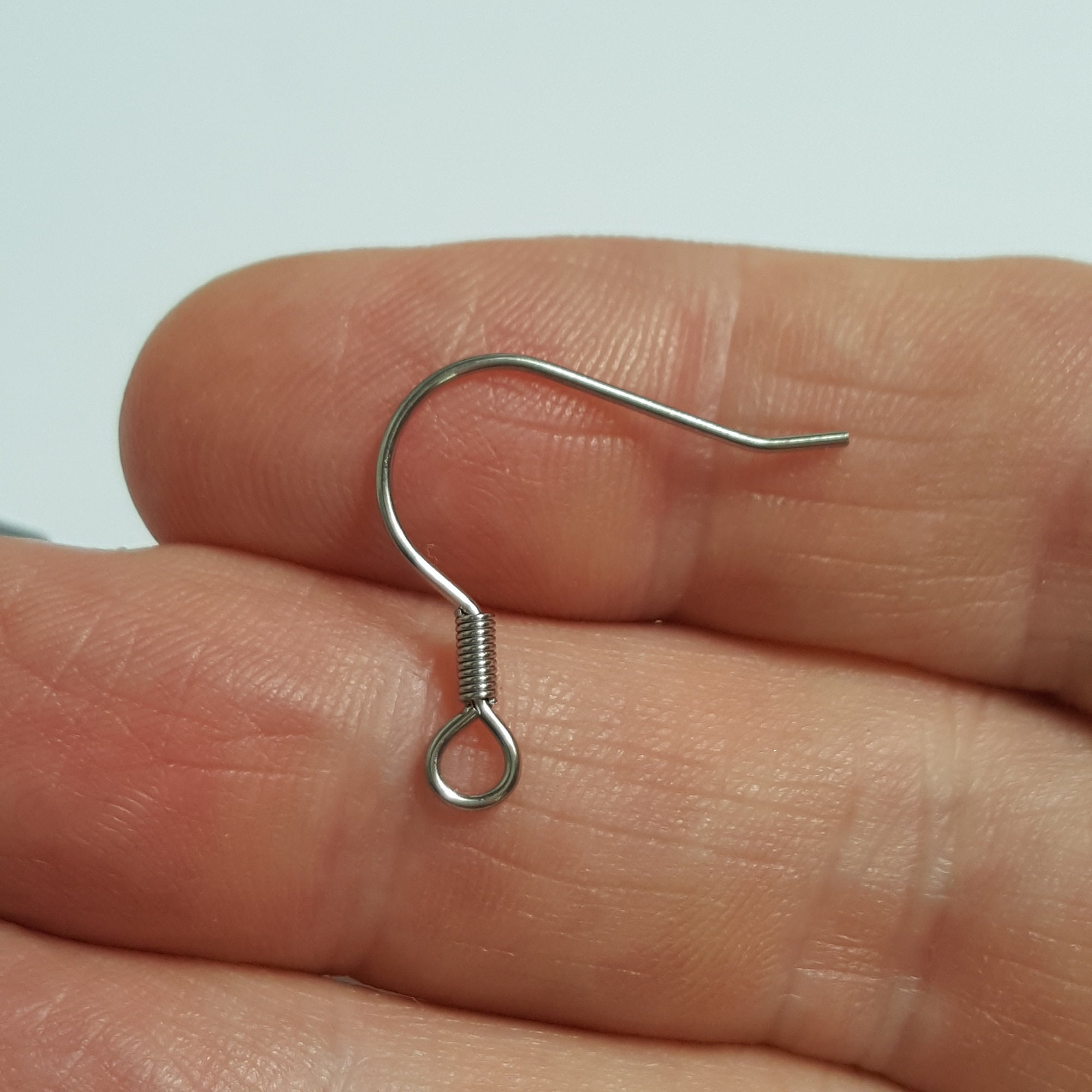 Cerchi Per Orecchini In Acciaio Inossidabile Ipoallergenici Da 20 Mm: Chiusura A Scatto (20 Pezzi) - Italia - Foto 8