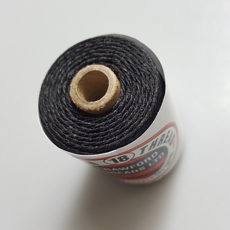 Crawford Waxed Linen Thread 4 Ply 0.8mm 50 Gram Spool Etsy