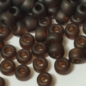 6-135F, Miyuki 20g Transparent Dark Brown 6-135F, Miyuki 20g Transparent Dark Brown