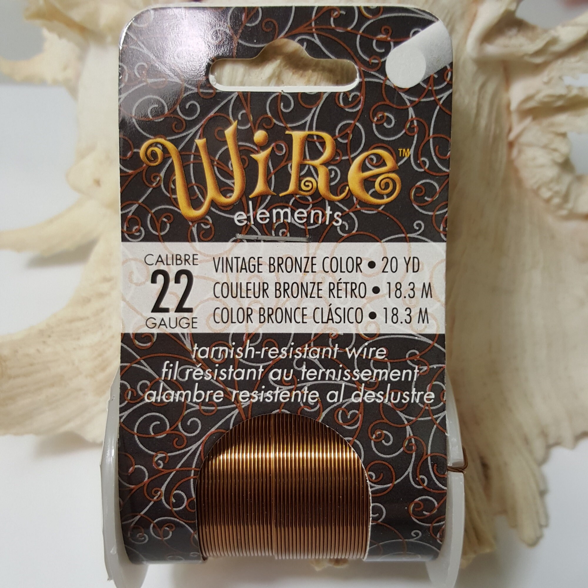Buy 26 Gauge White Cotton Covered Floral Wire 80 Feet per Bundle 24.4m in  12 Inch 30.5cm Lengths Online in India 