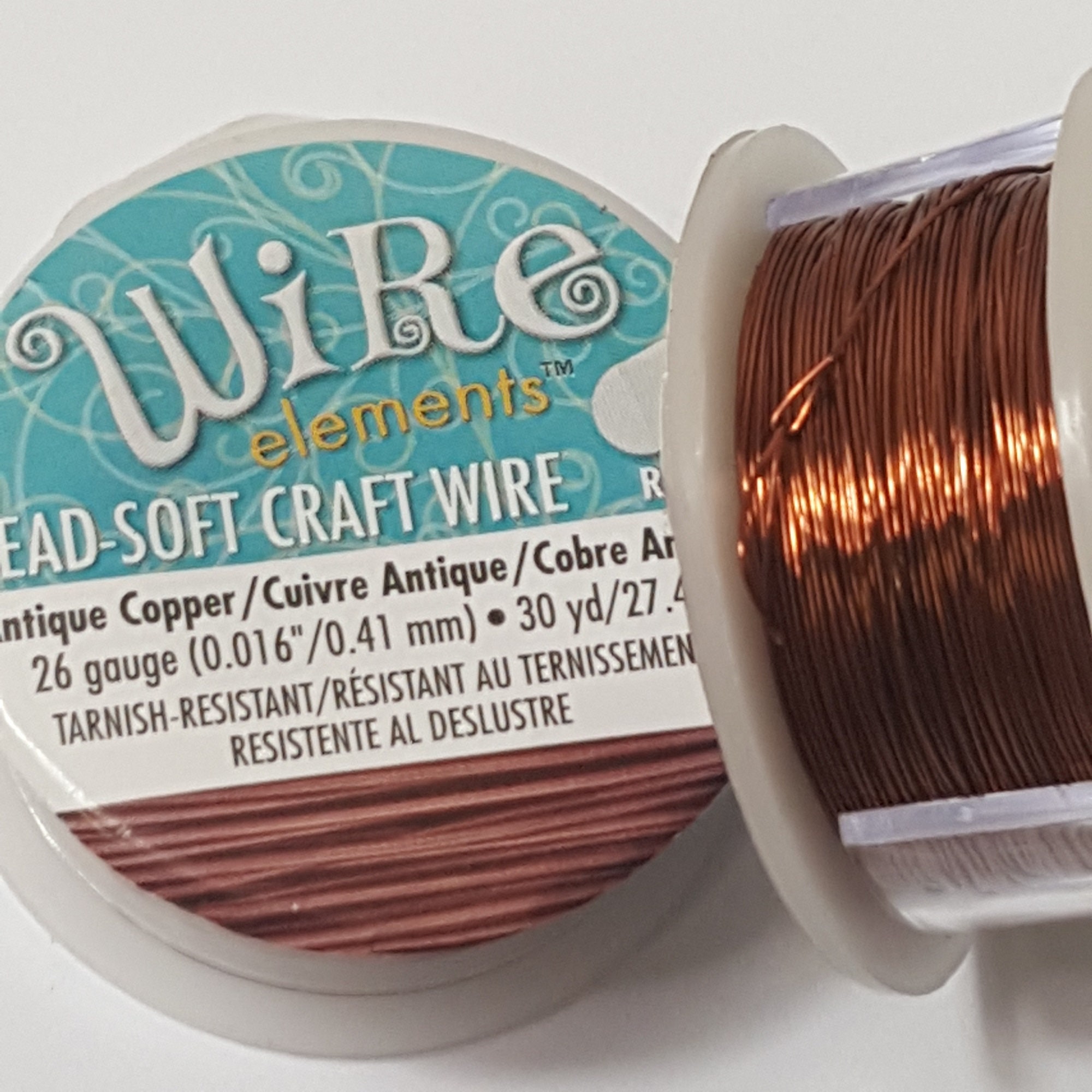 0.4mm 26 Gauge Artistic Wire 10 Colors Metal Wire Copper Wire Craft Wire  Jewelry Making Wire Spool 5meters/5.45yards/16.4feet