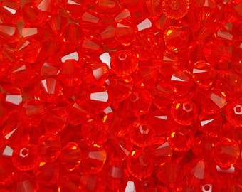 Cuenta de cristal Swarovski Bicone de 6 mm (5328), jacinto - Seleccione 20 o 50