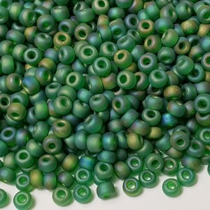 Miyuki mat transparant groen AB #146FR Rocaille rocailles, , 20 gram - Selecteer uit 8/0 of 6/0