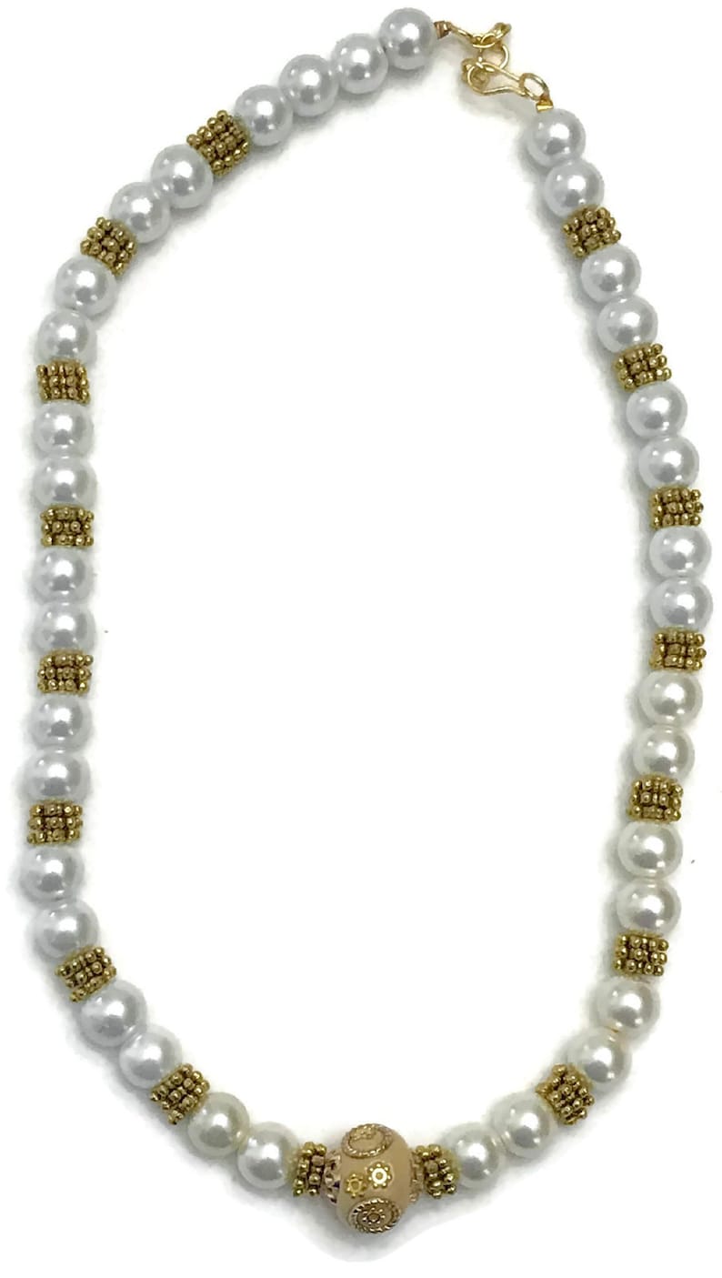 Indian Party wear Jewelry.Surbhi Na n066 New Bollywood Designer 17 Inches Pearls Necklace Mala