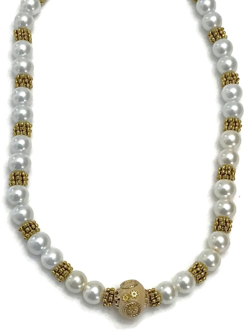 Indian Party wear Jewelry.Surbhi Na n066 New Bollywood Designer 17 Inches Pearls Necklace Mala