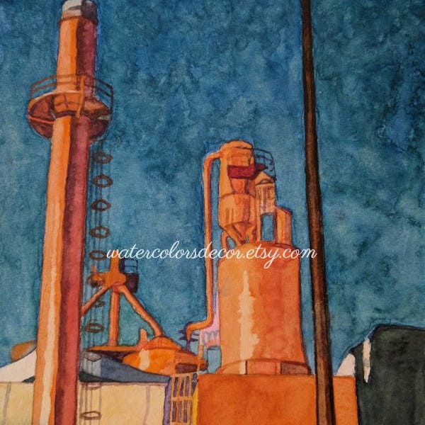 Industrial Wall Art Etsy