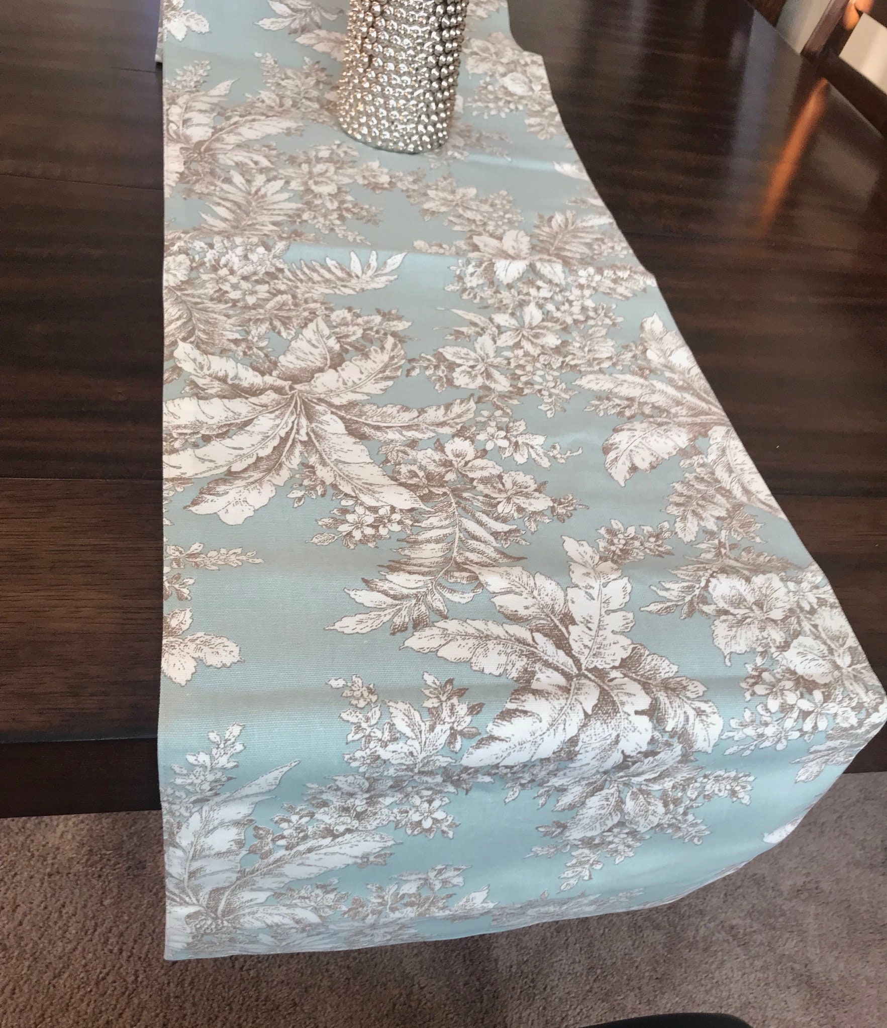Summer Table Runners Sage Green Table Runners Yellow Table Etsy