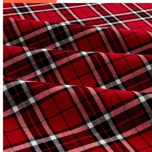 Holiday Table Runners | Christmas Table Runner | Red Table Runner | Plaid Table Runner