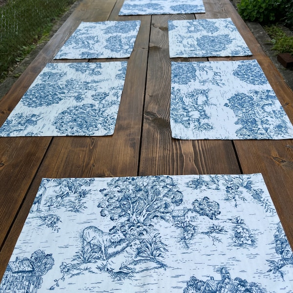 French Placemats Etsy