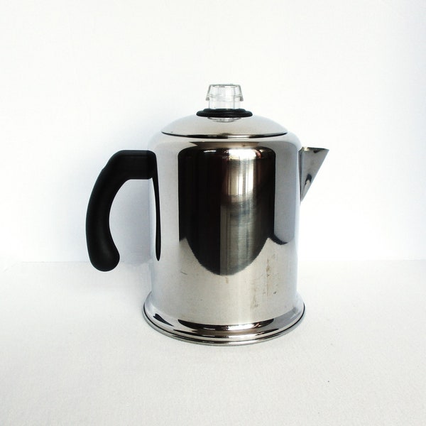 Farberware Percolator 12 Cup Stainless Steel Vintage Classic Yosemite Stove Top Percolator Coffee Pot