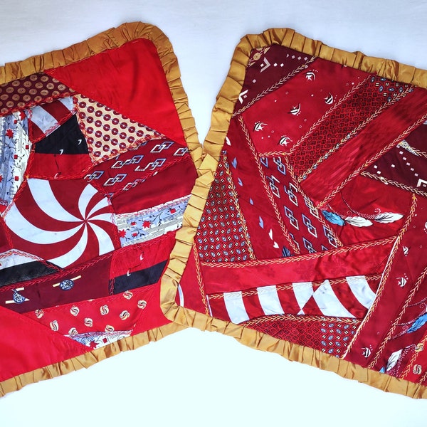 Crazy Quilt Pillows Etsy