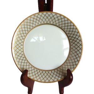 Fitz and Floyd Imperial Dynasty Sauce Dish: Mint Green & Gold