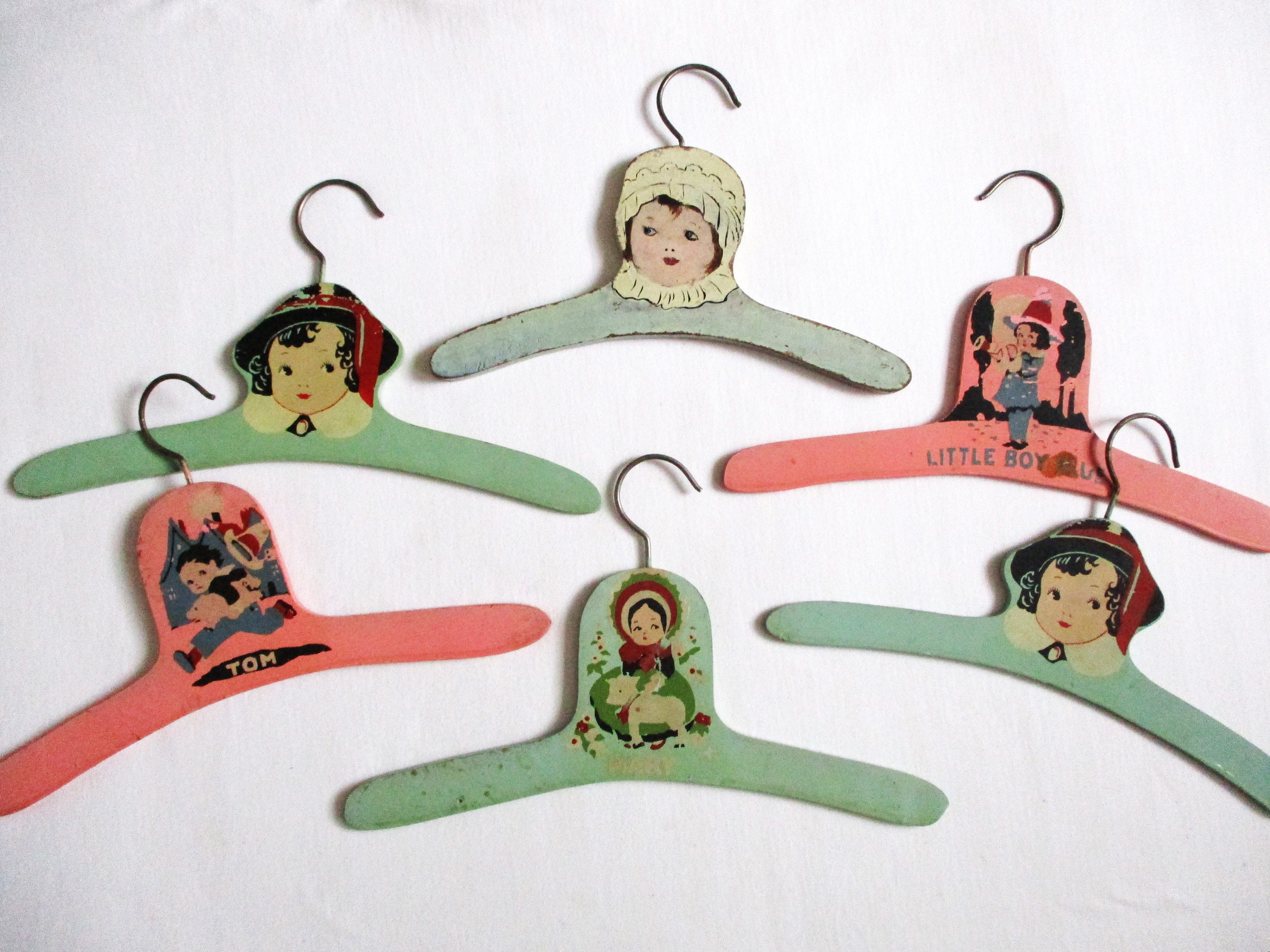 Wooden Clothes Hangers for Kids - WoodandHearts