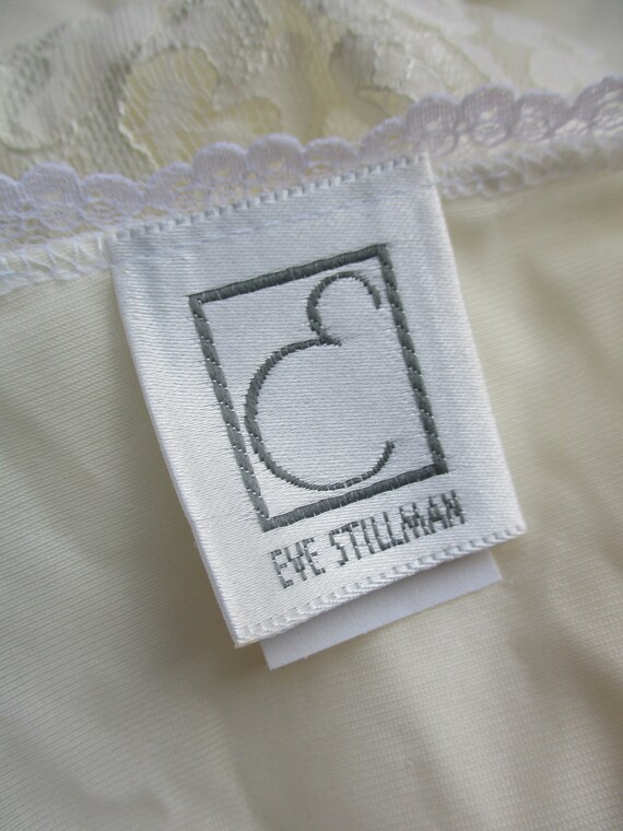 Eve Stillman Nightgown Set Vintage Peignoir Ivory… - image 9