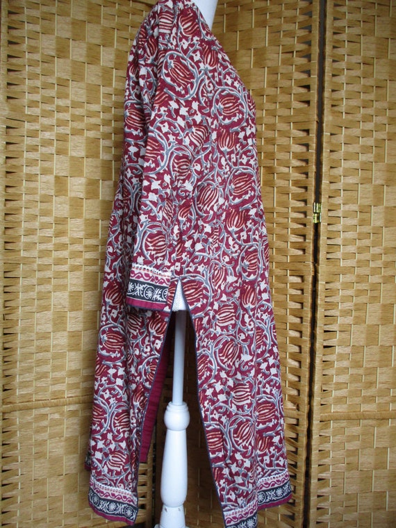 Kurti Tunic Large Indian Cotton Kurti Kurta Handm… - image 3