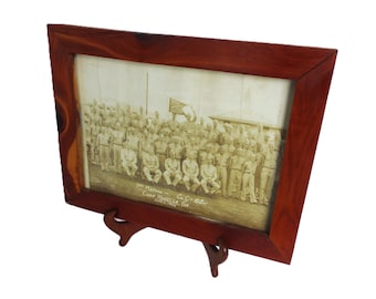 Vintage WWII Photo Camp Wheeler GA 3rd Platoon Company C 10th BN 1944