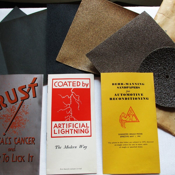 Automotive Sandpaper Etsy