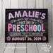 First Day of School Chalkboard Sign - 1st Day of School Sign - Back to School Sign - First Day of School Sign - Chalkboard Sign 