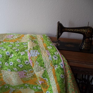 6 Yard Wonder - 3 Fabric Very Large Lap Sized Quilt Pattern
