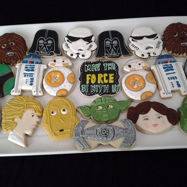 Special Listing of 16 Star Wars Cookies