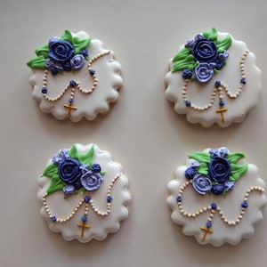 First Communion/Baptism/Confirmation/Christening Cookies/Favors/Gift