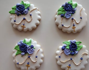 First Communion/Baptism/Confirmation/Christening Cookies/Favors/Gift