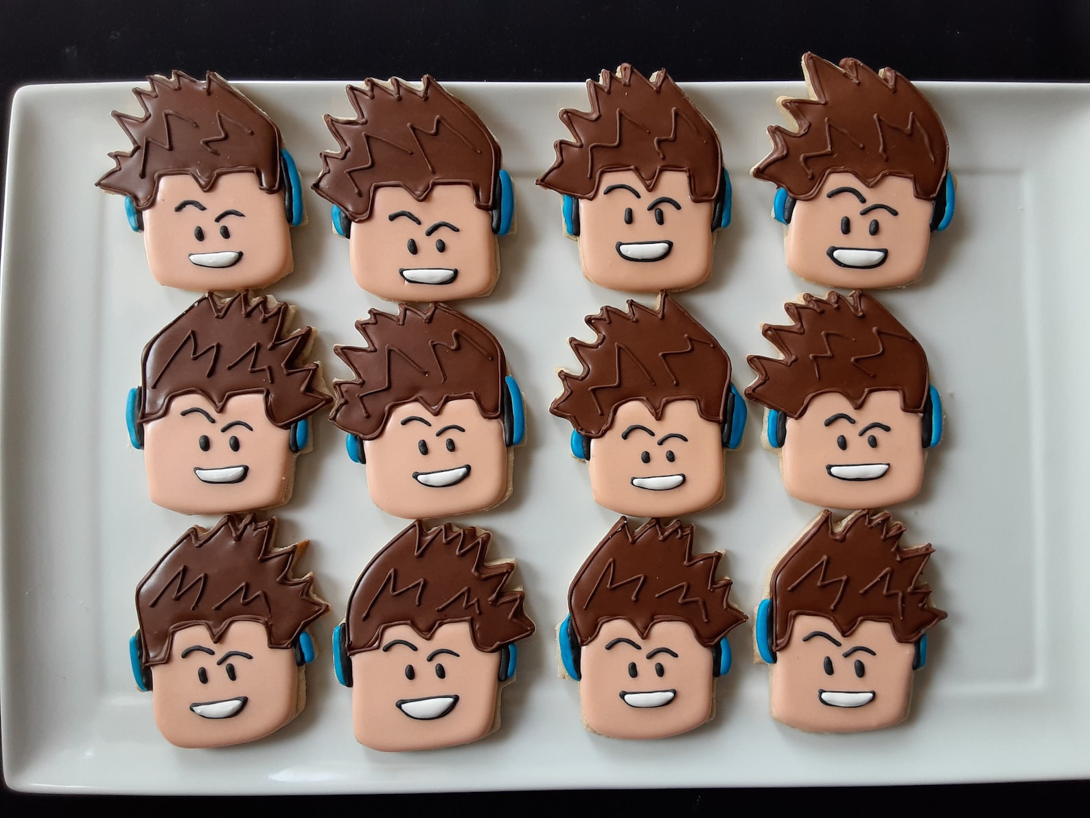 Video Game Roblox Themed Cookie Gift/Party favors/Birthday Etsy