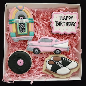 Fifties Themed Special Cookie Gift/Favors