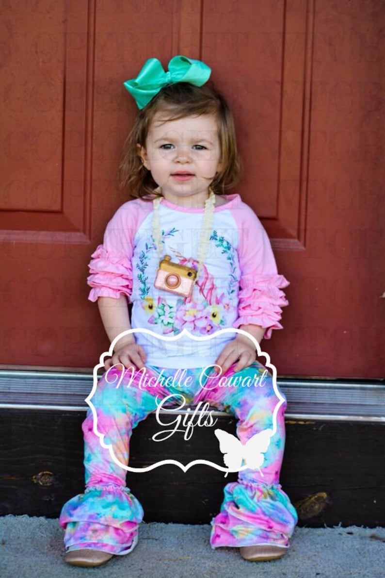 Tie Dye Triple Ruffle Pants Rainbow Pastel Pants Bells Etsy