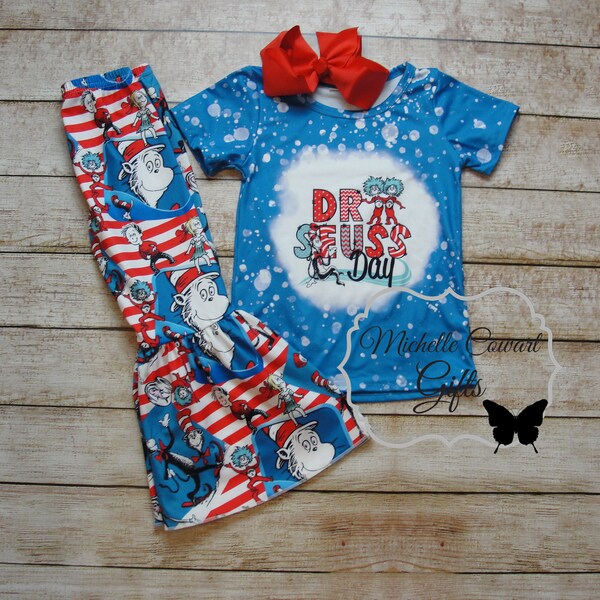 Chemise Dr Seuss Pour Bébé 18 Mois - Manches Courtes - Rouge - Coton/polyester