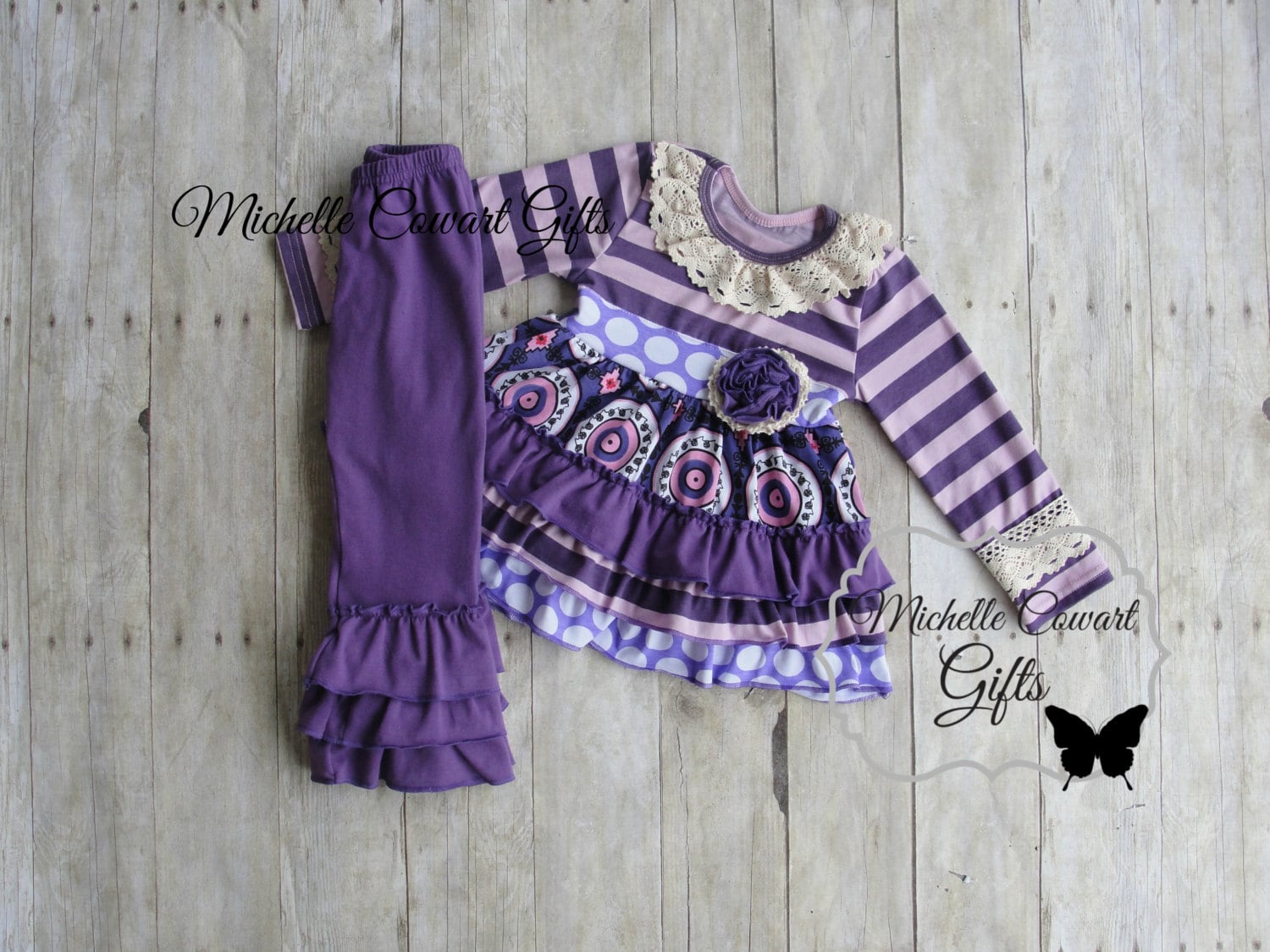 easter ruffle outfit