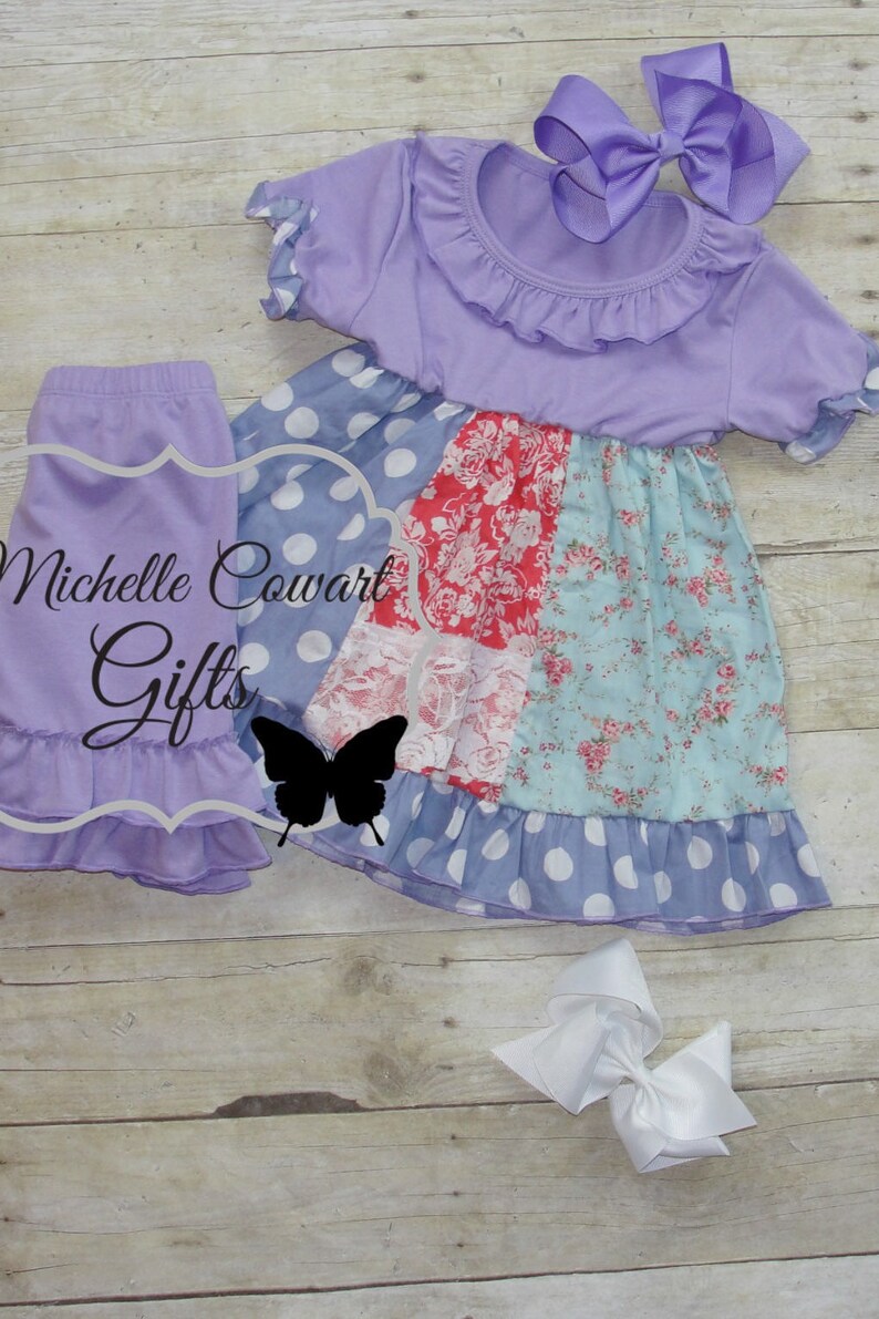 Out for the Day Lavender Shorts Set
