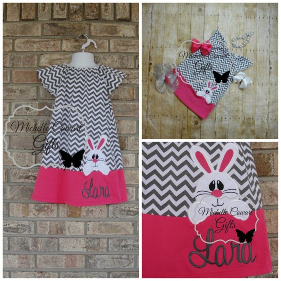 monogram easter outfit