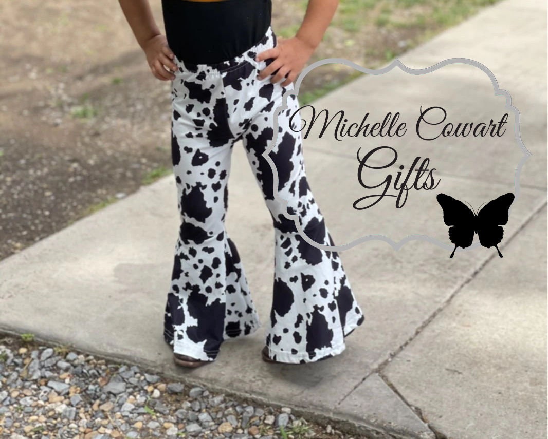 White Embossed Bell Bottoms Flare Pants Choose Your Rise Rave