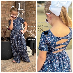 Long Sleeve Floral Jumpsuit - Etsy