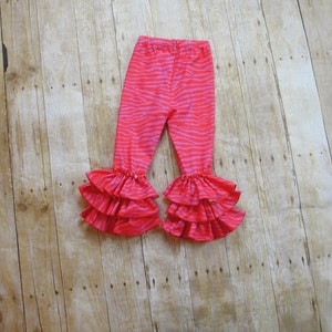 Triple Ruffles Leggings Girl 3T//4T