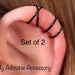 see more listings in the Poignets d’oreille / faux piercings section