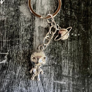 Alien Planet Keychain